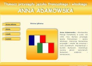 T�umacz - Anna Adamowska